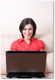 Checks Online Woman