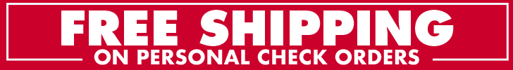Free Shipping on personal checks