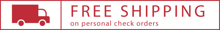 Free Shipping on personal checks